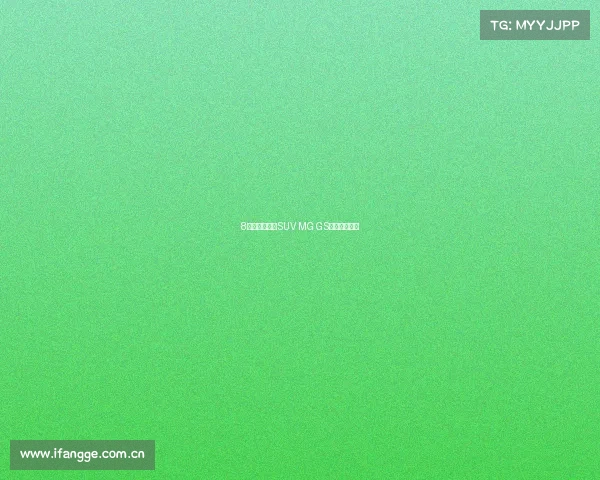 8秒破百的自主SUV MG GS锐腾购车手册